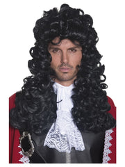 Pirate Captain Wig, Black - 1