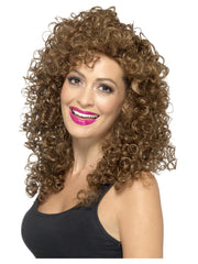 Boogie Babe Wig, Brown - 1