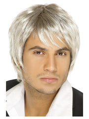 Boy Band Wig, Blonde & Brown - 1