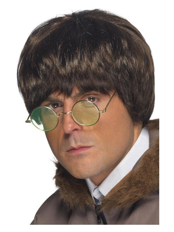 Britpop Wig, Brown - 2