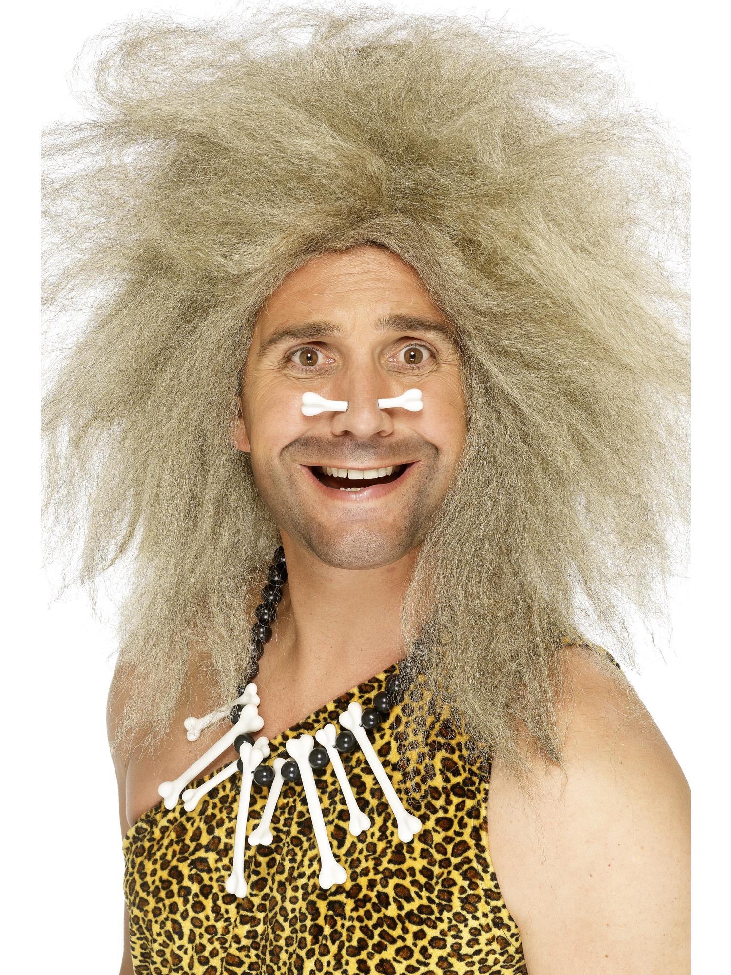 Crazy Caveman Wig, Blonde 1