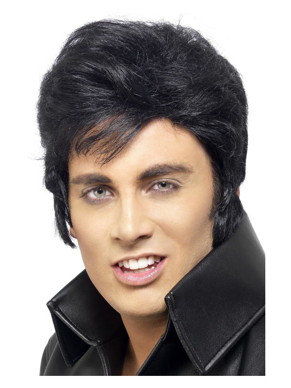 Elvis Wig, Black - 2