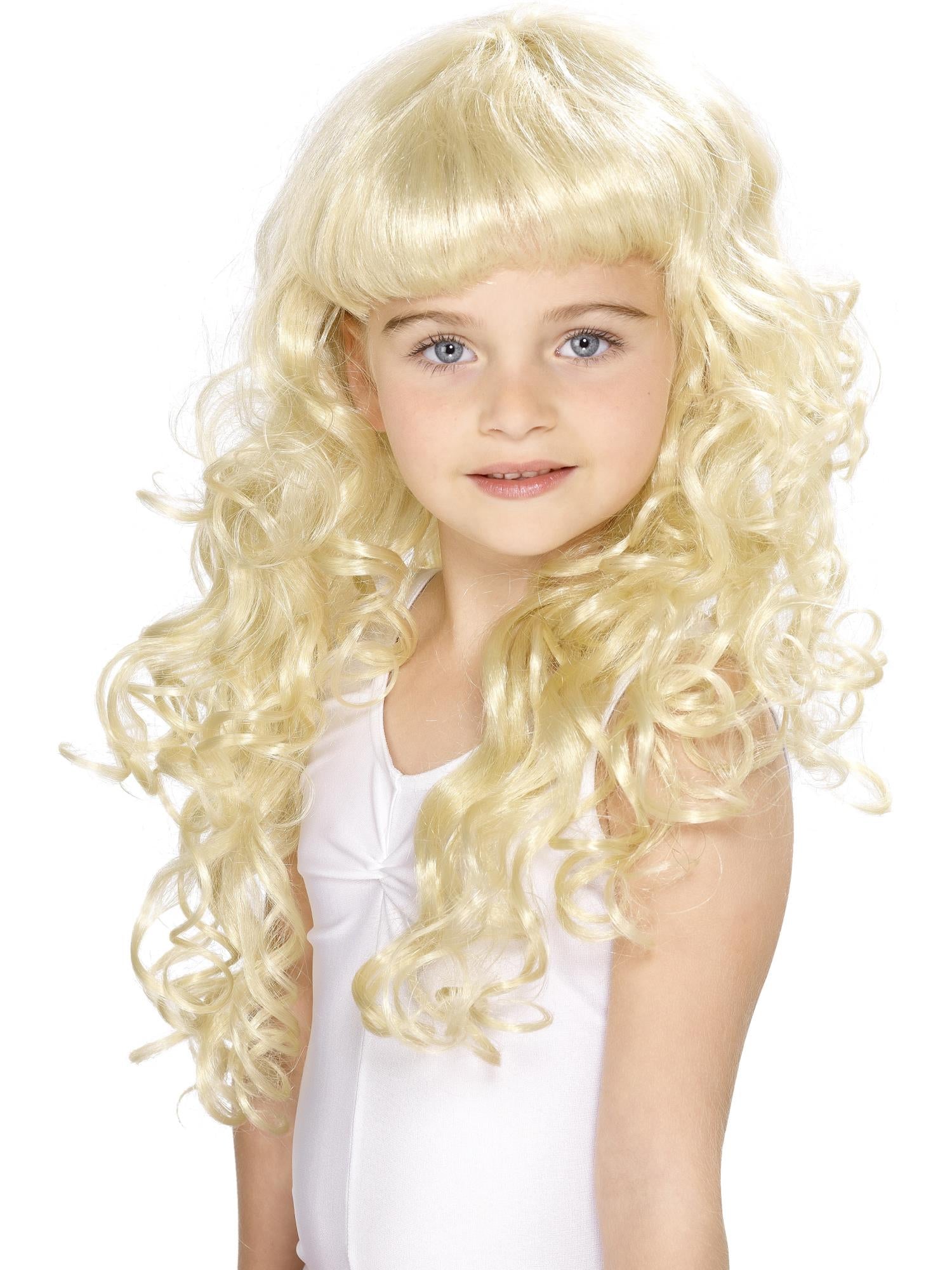 Girl's Princess Wig, Blonde 1