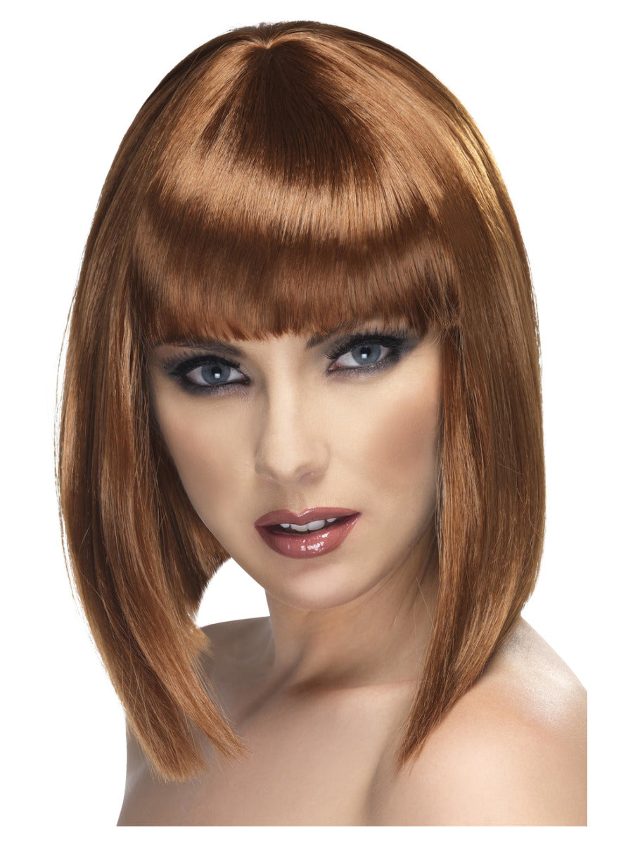 Glam Wig, Brown - 1