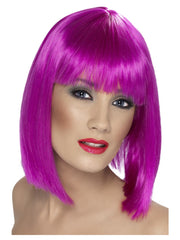 Glam Wig, Neon Purple - 1