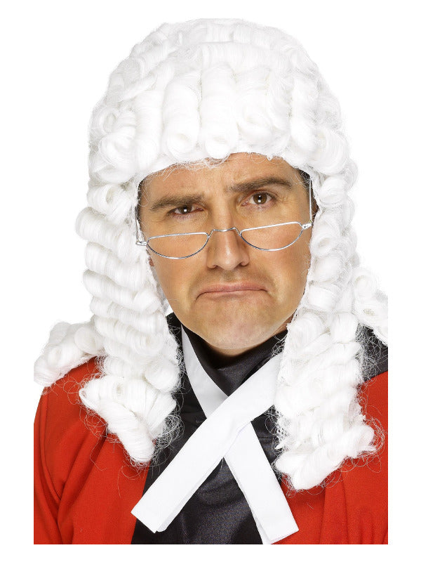 Judge's Wig, White - 2