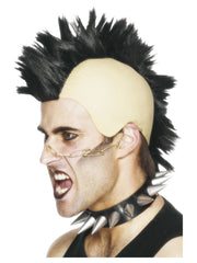 Mohican Wig, Black - 1