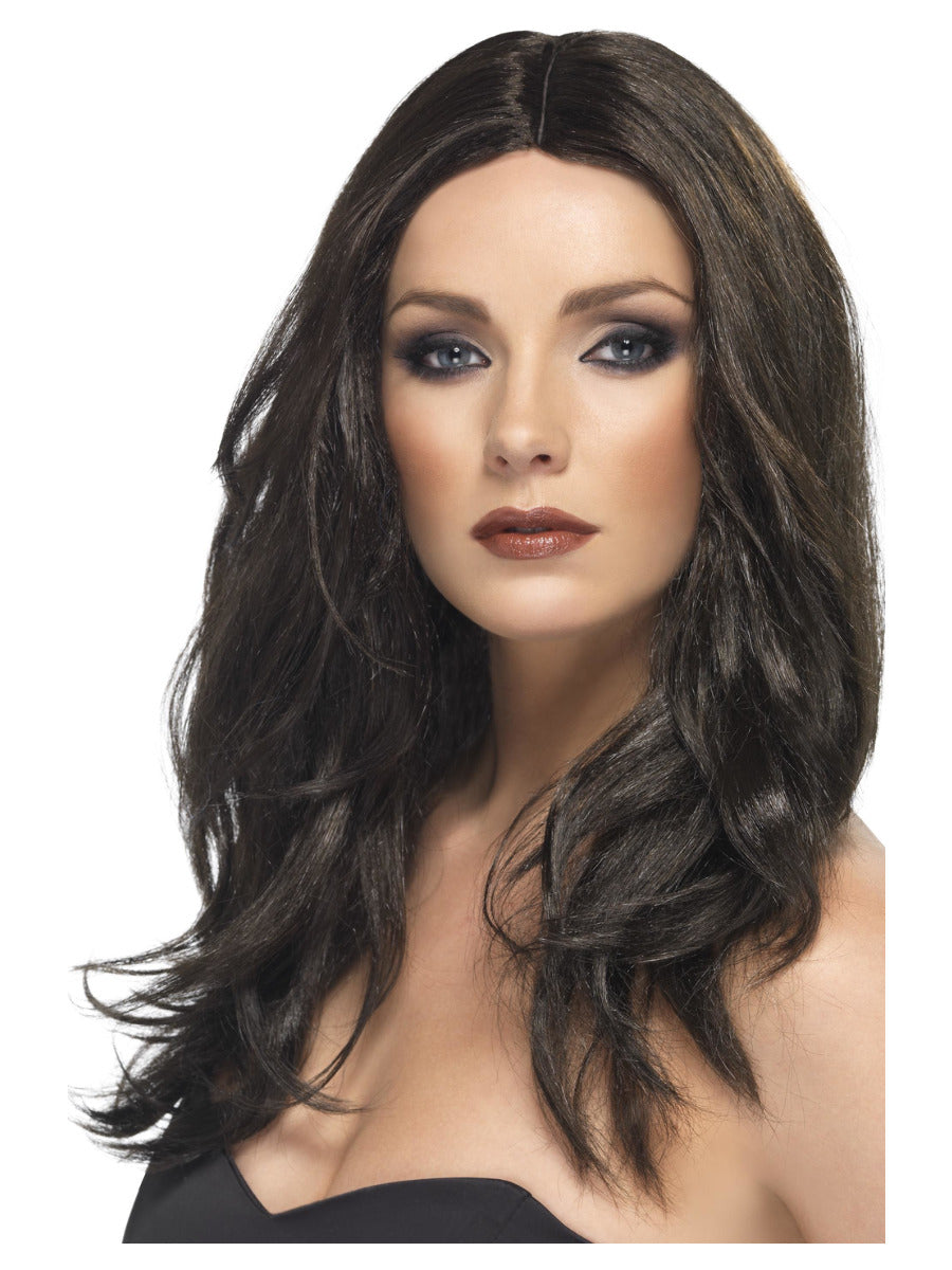 Superstar Wig, Dark Brown - 1