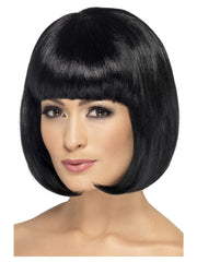 Partyrama Wig, 12 inch, Black - 1