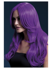 Fever Khloe Wig, Neon Purple - 1