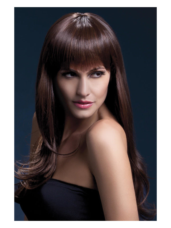 Fever Sienna Wig, Brown - 2