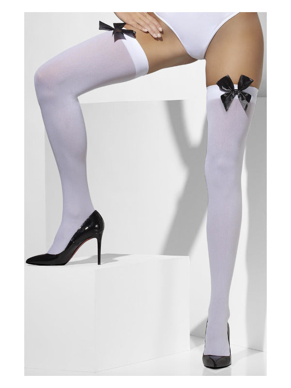 Opaque Hold-Ups, White - 2