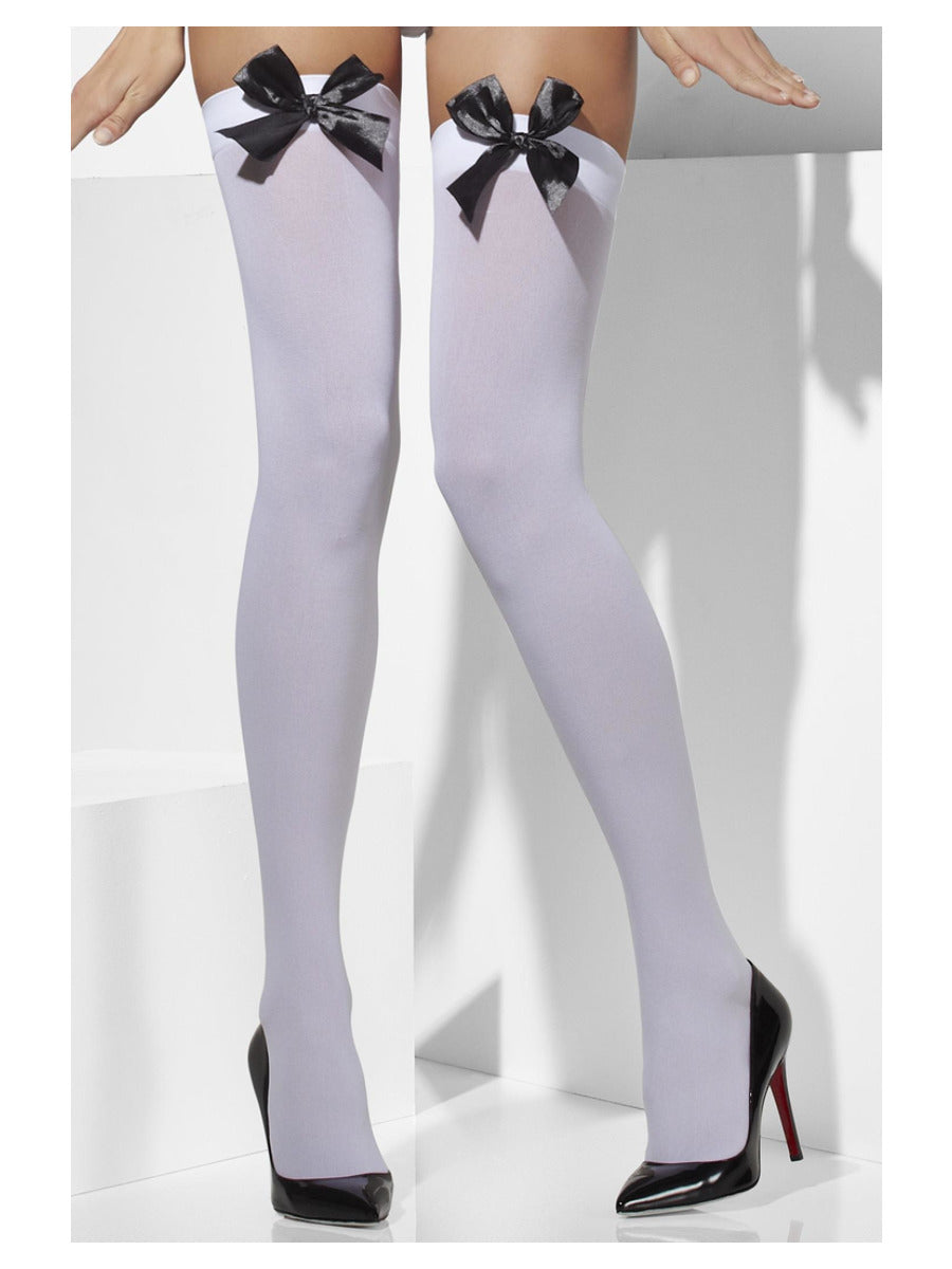 Opaque Hold-Ups, White - 4