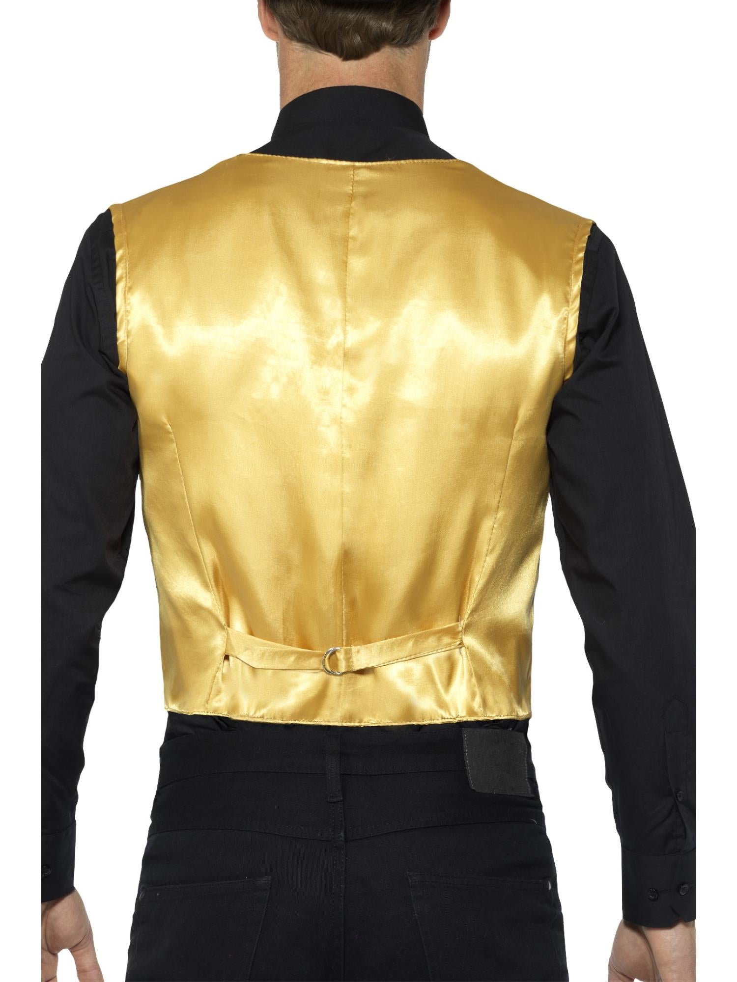 Sequin Waistcoat, Gold 2