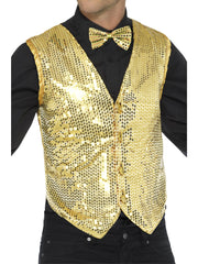 Sequin Waistcoat, Gold 1