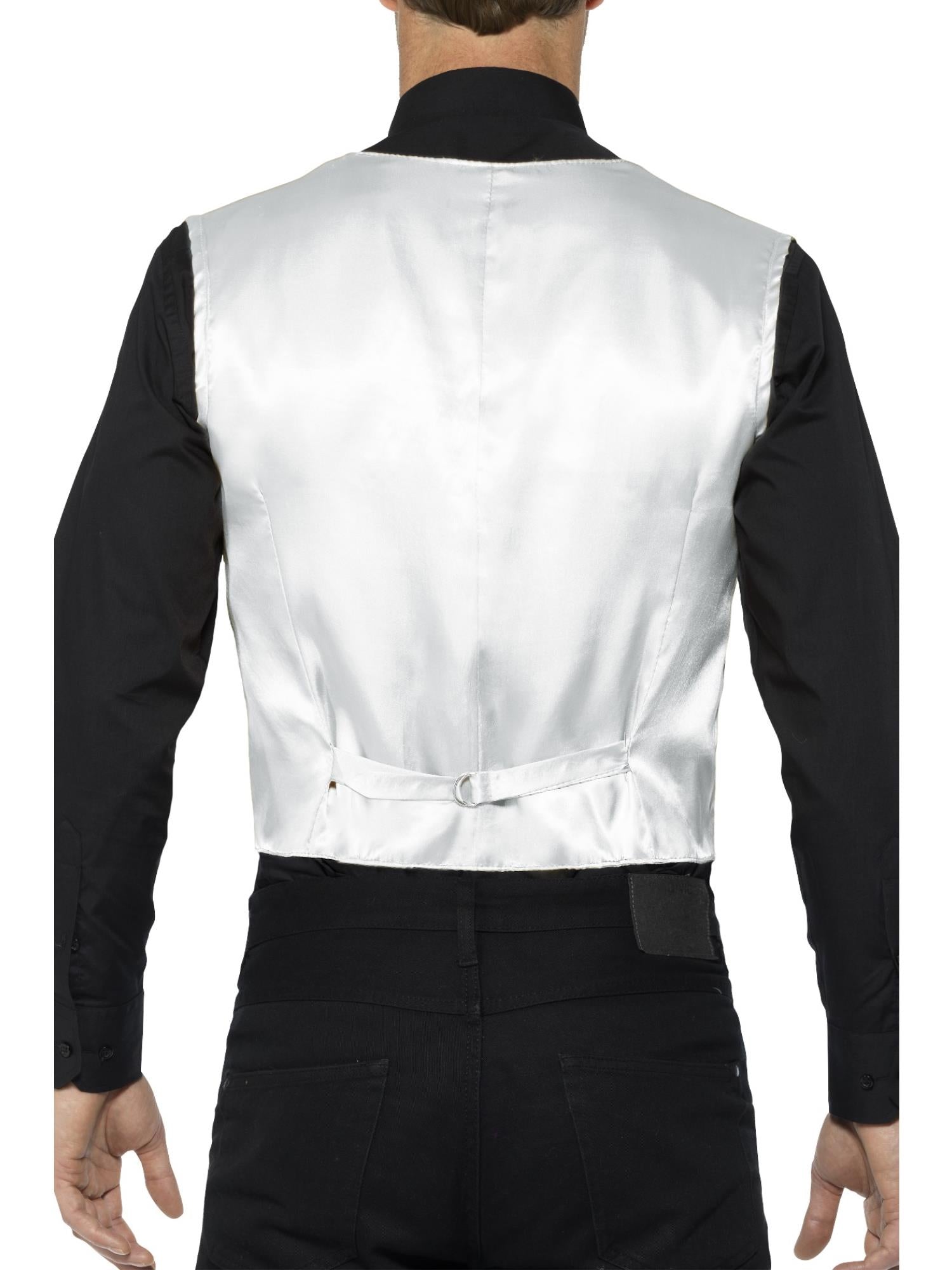 Sequin Waistcoat, Silver 2