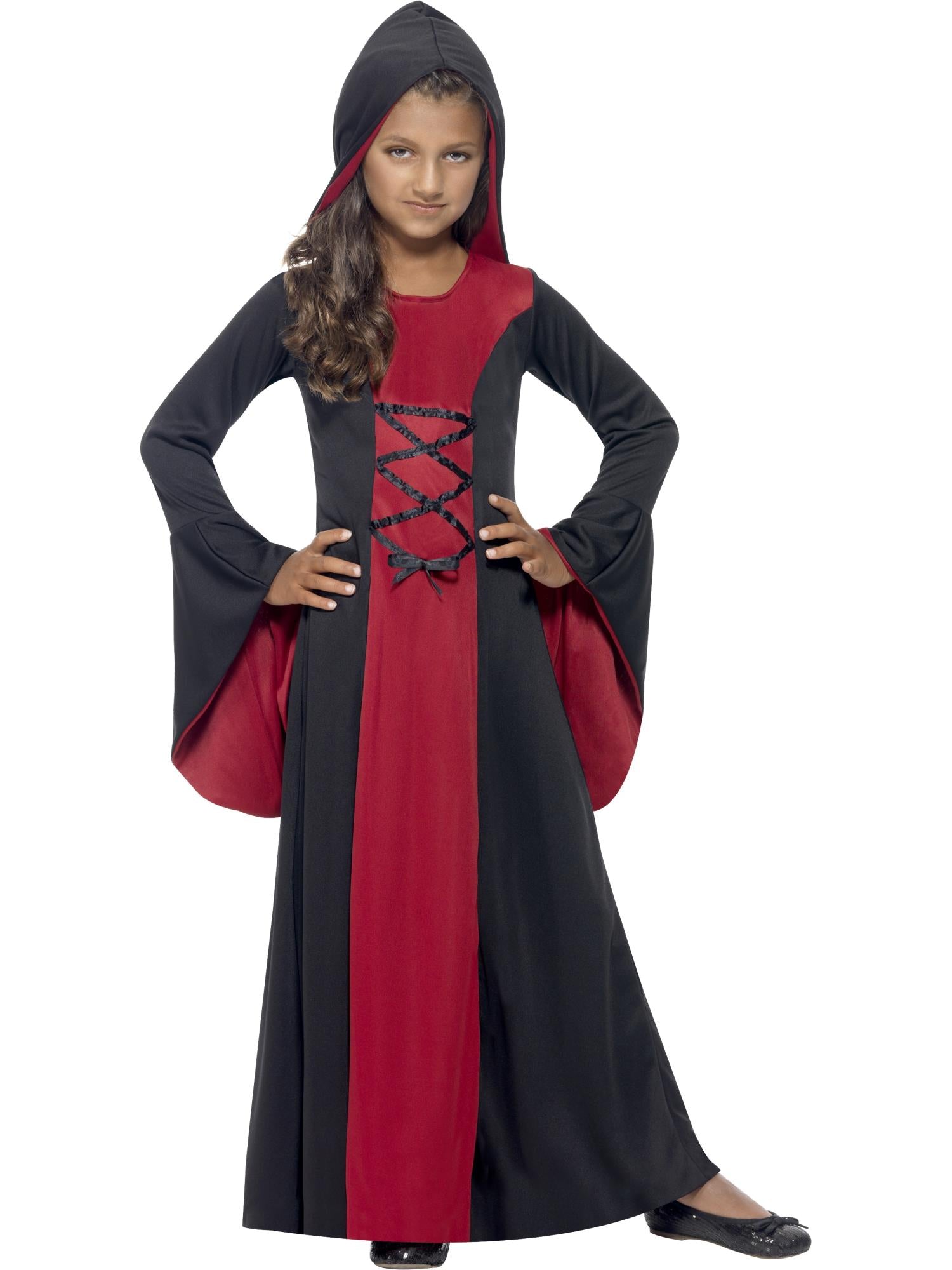 Vamp Costume, Red & Black 1