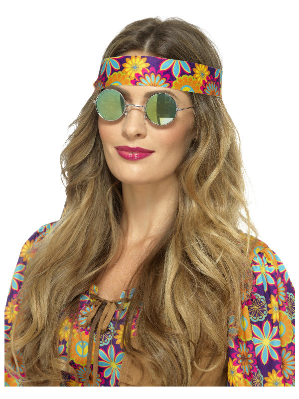 Hippie Specs, Mirrored, Green & Blue - 2