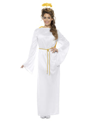 Angel Gabriel Costume, Unisex, White - 1