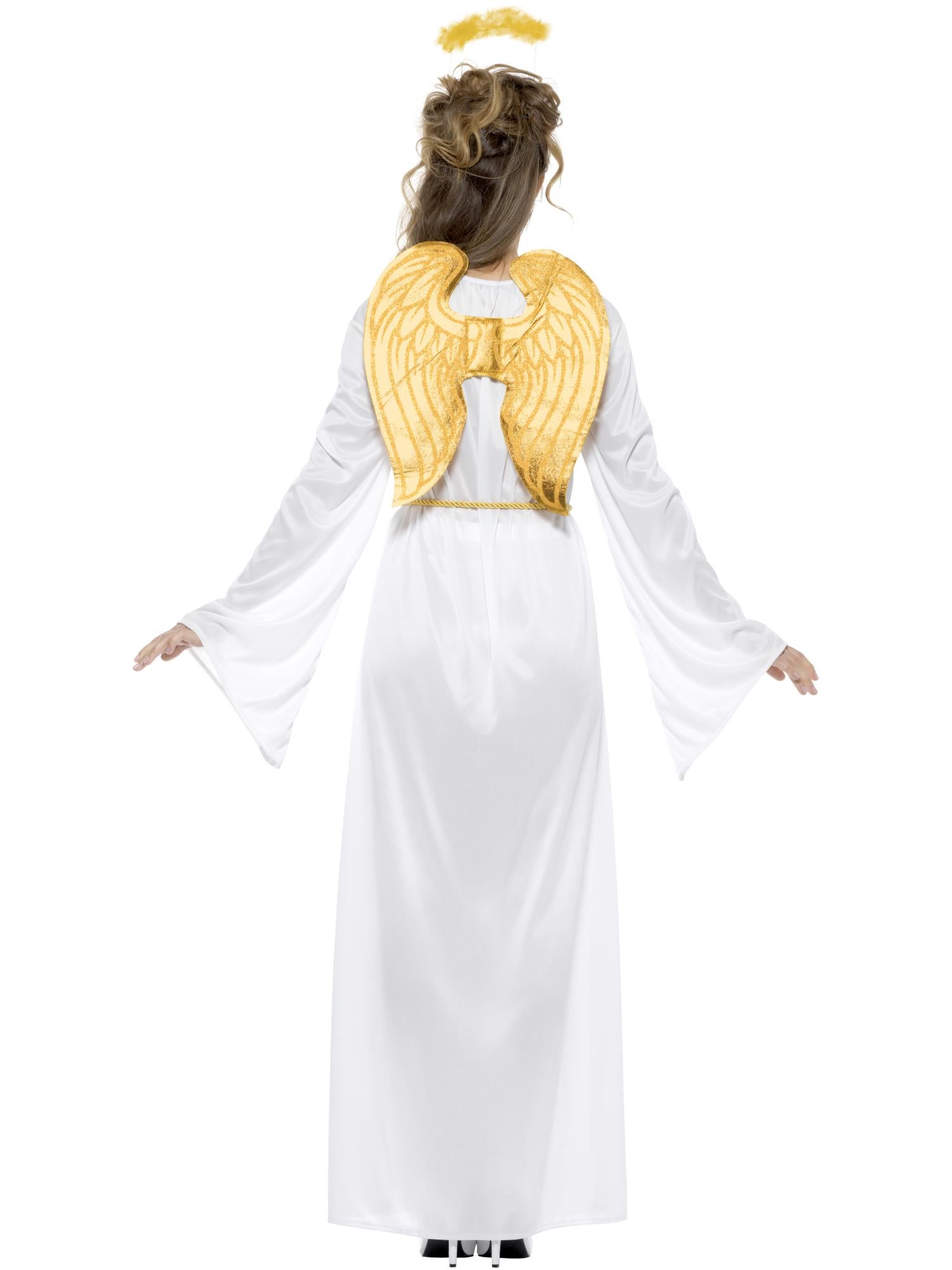 Angel Gabriel Costume, Unisex, White 2