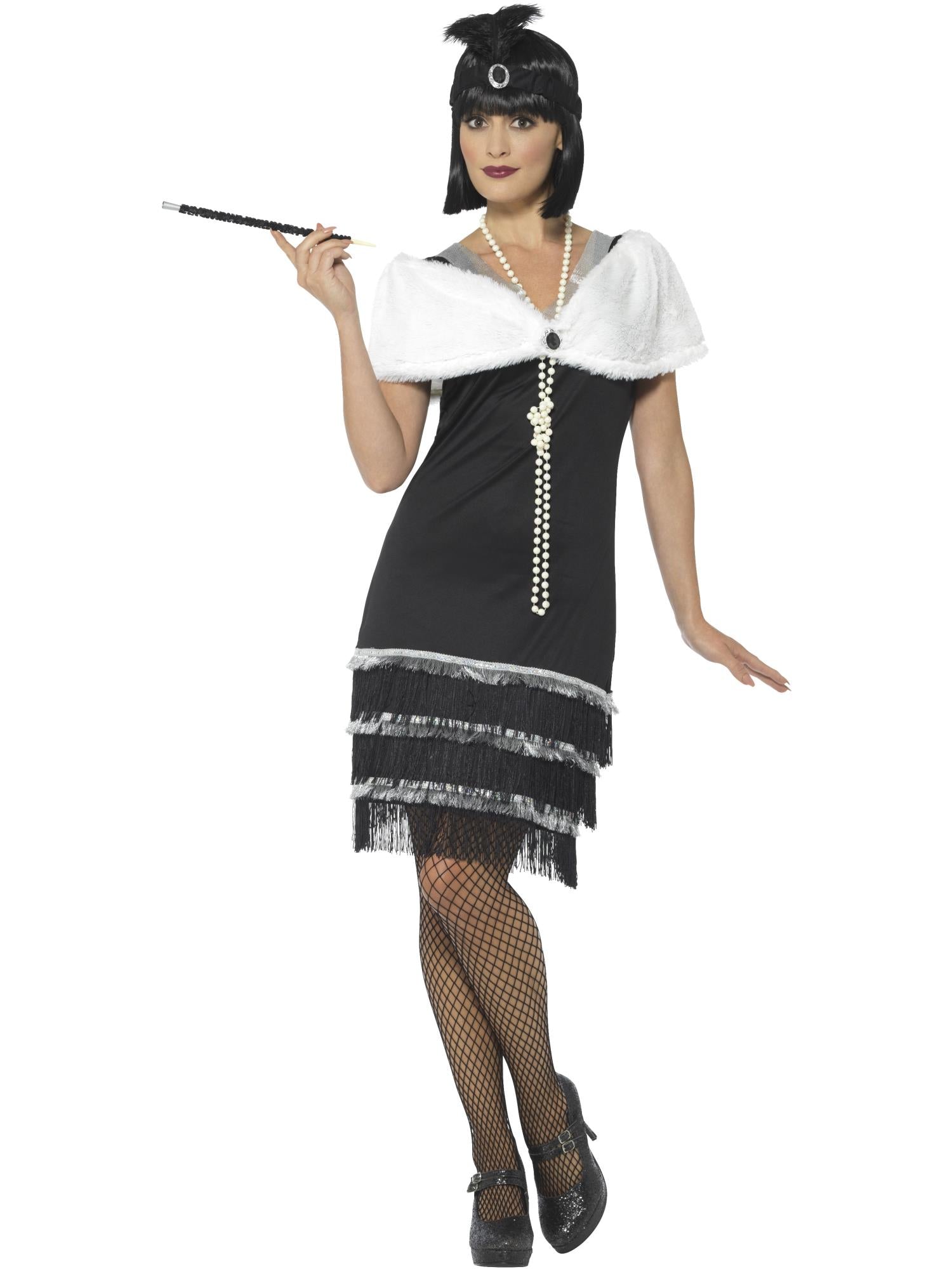 Flapper Costume, Black 1