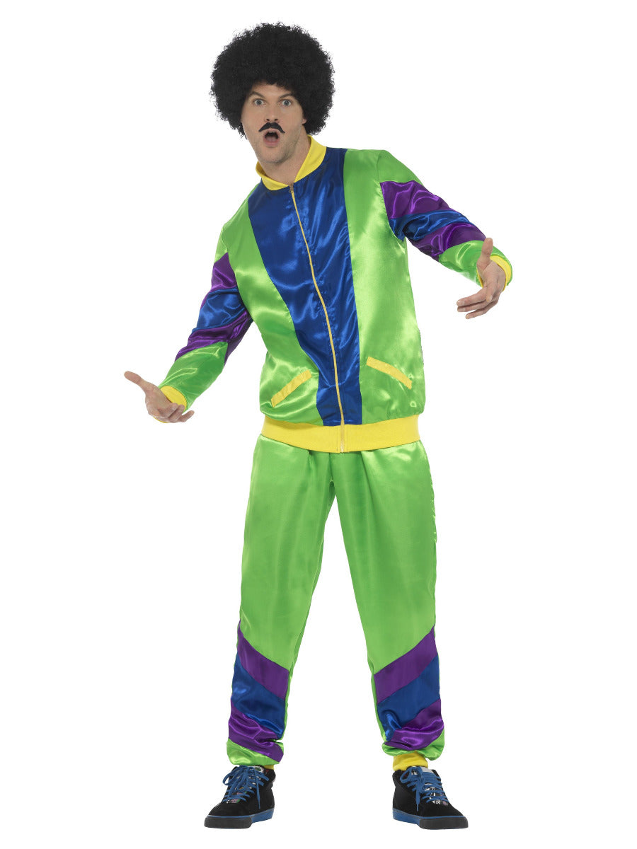 80s Height of Fashion Shell Suit Costume, Male, Gr - 1