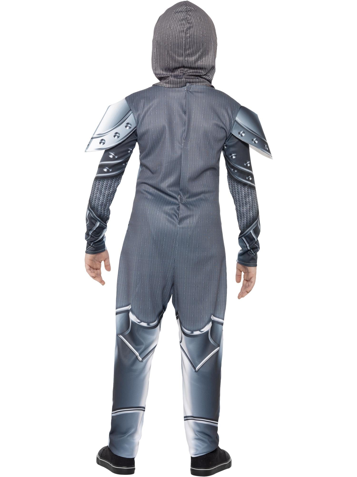 Deluxe Armoured Knight Costume, Grey 2