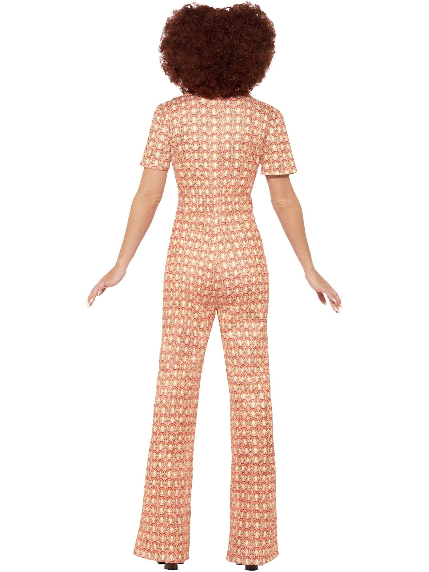 Authentic 70s Chic Costume, Orange 2
