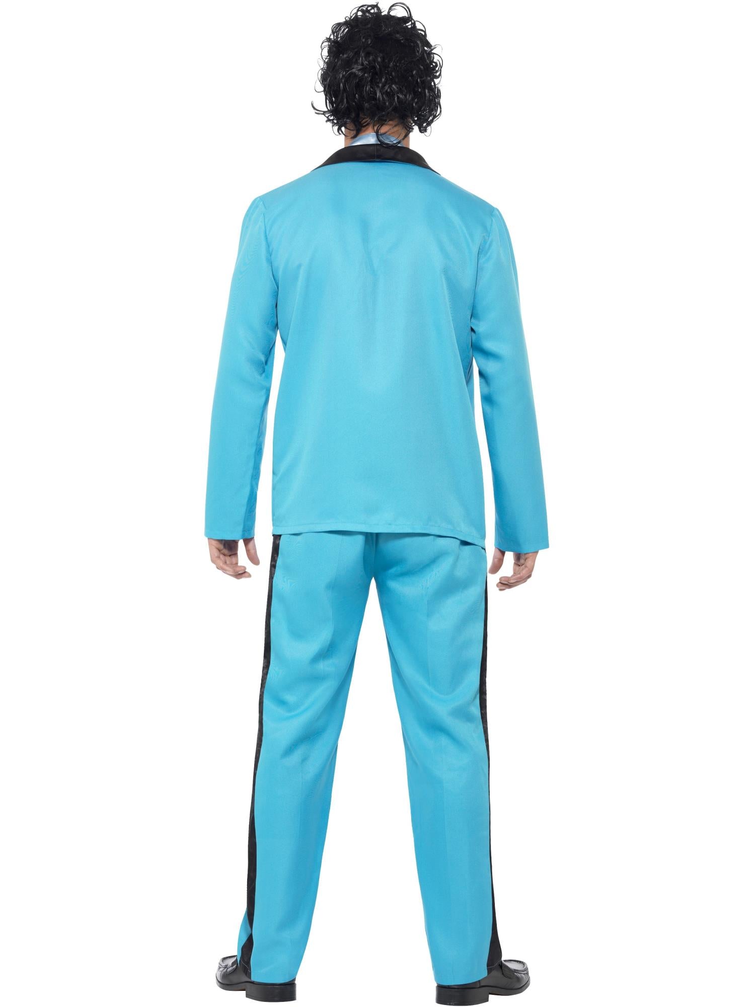 80s Prom King Costume, Blue 2
