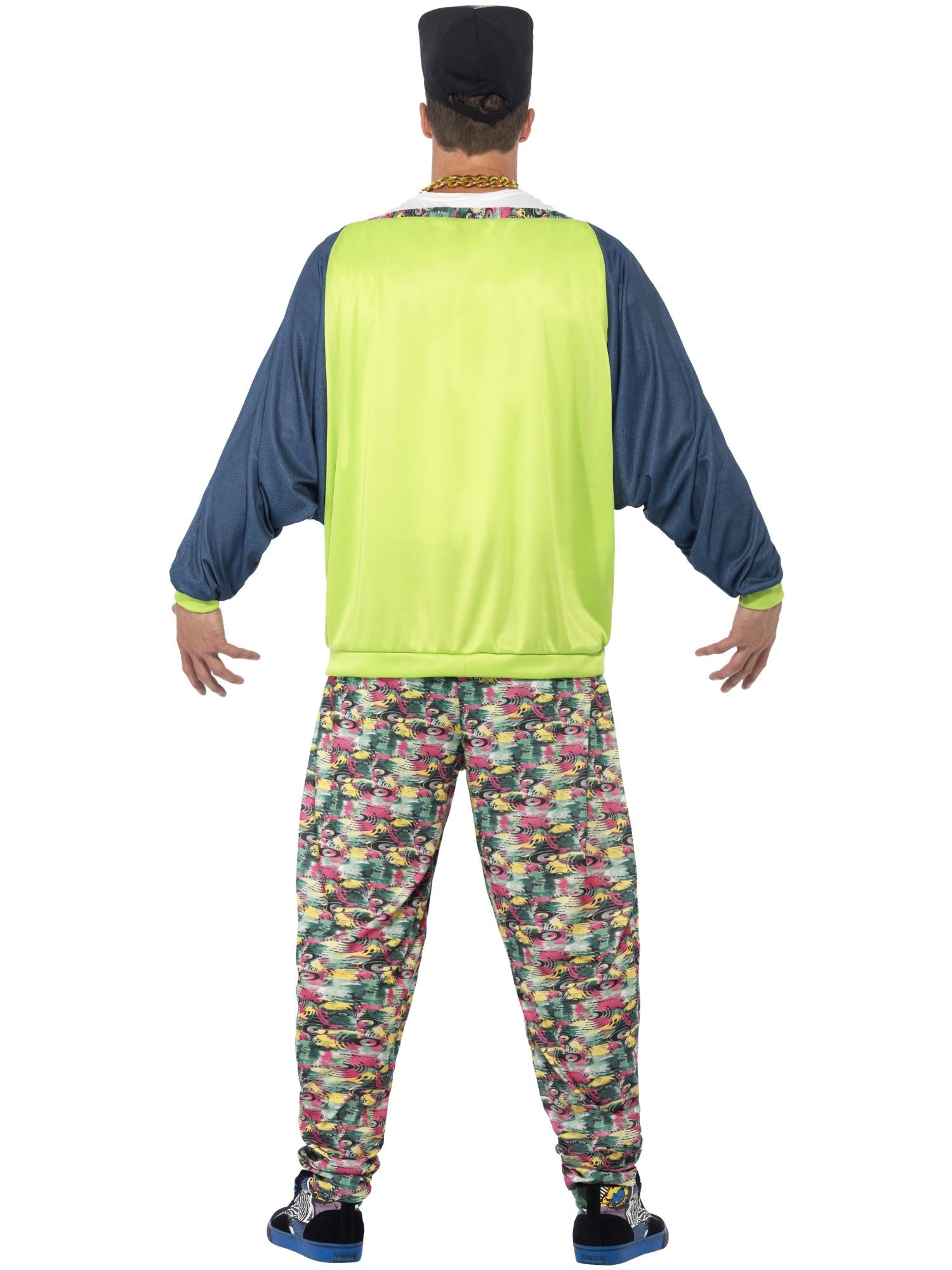80s Hip Hop Costume, Patterned 2
