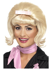 50s Flicked Beehive Bob, Blonde - 1