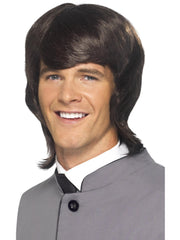 '60s Male Mod Wig, Brown 1
