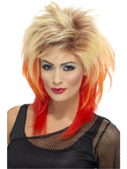 80s Mullet Wig, Blonde 1