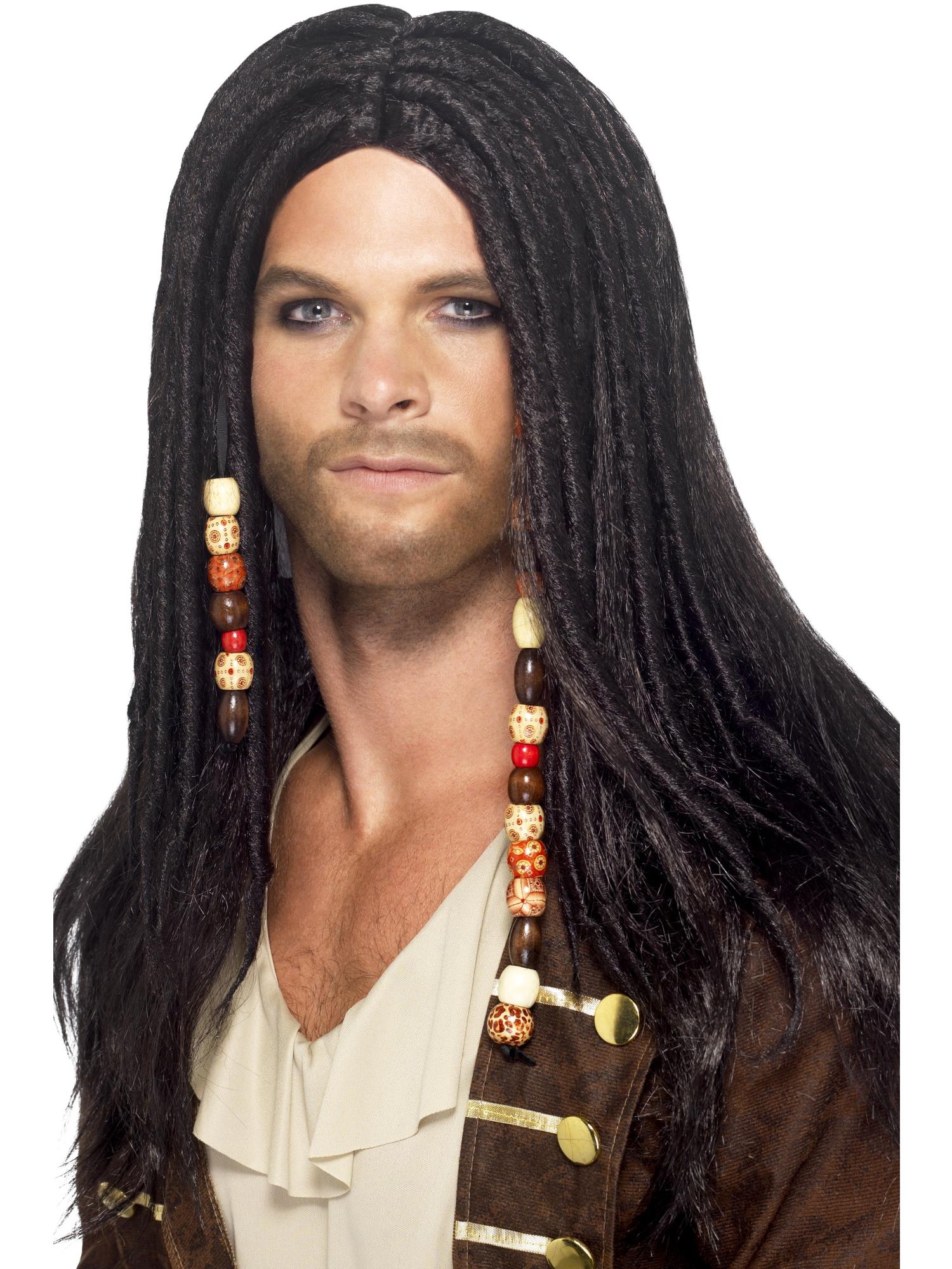 Pirate Wig, Black 1