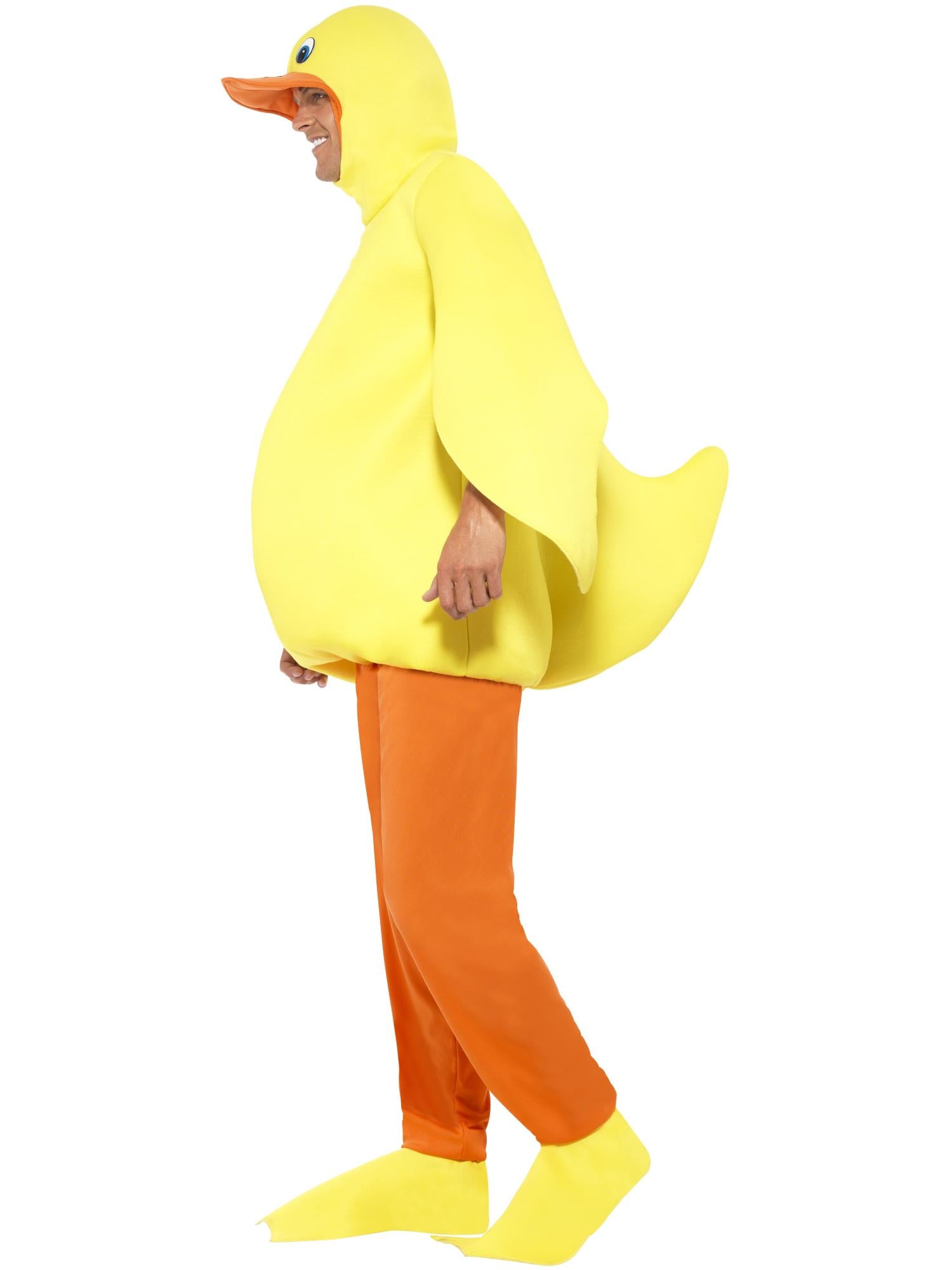 Duck Costume, with Bodysuit, Trousers, Yellow 3