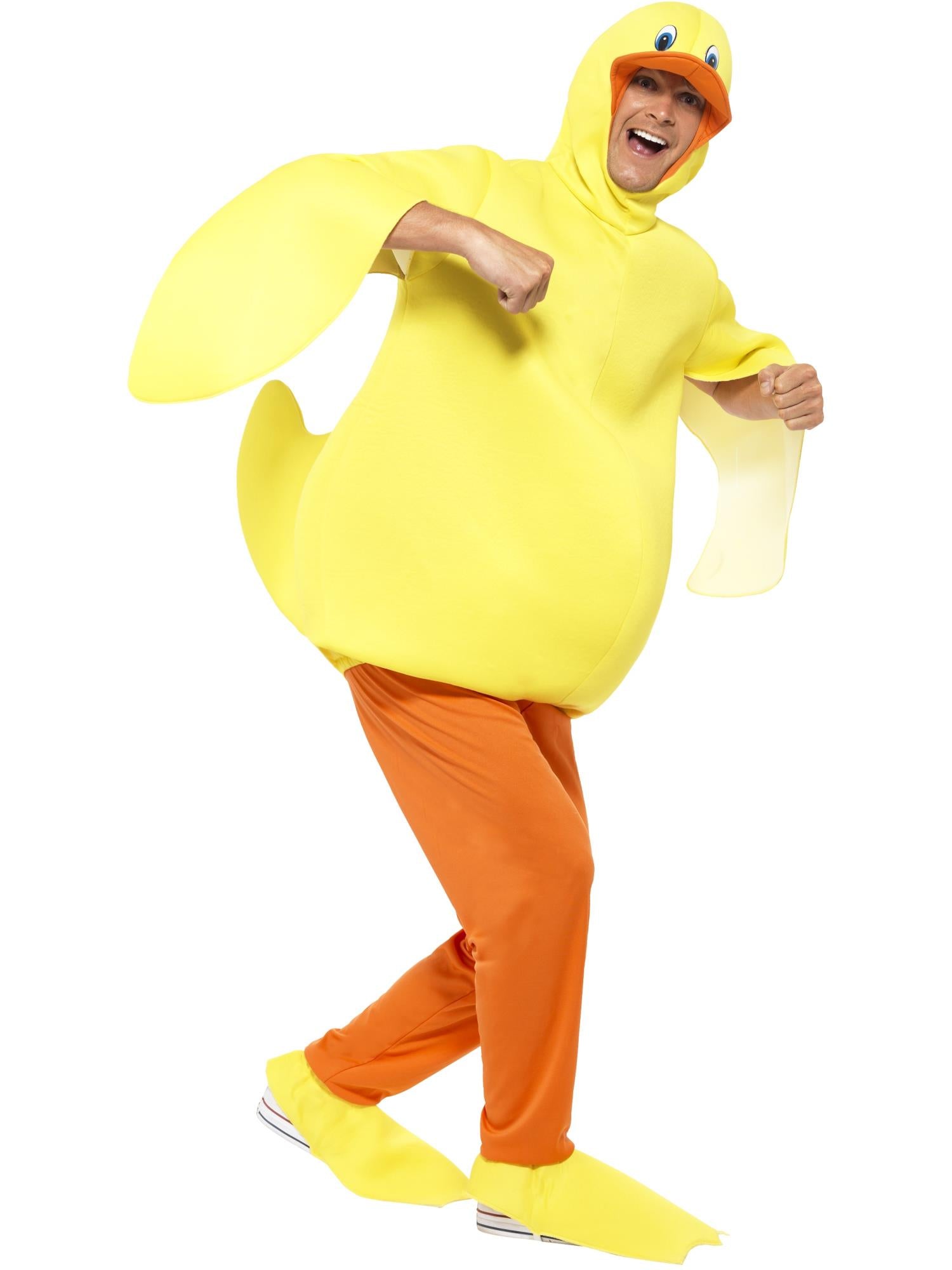 Duck Costume, with Bodysuit, Trousers, Yellow 1