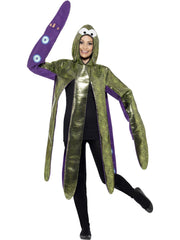 Octopus Costume, Foam Bonded, Purple 1