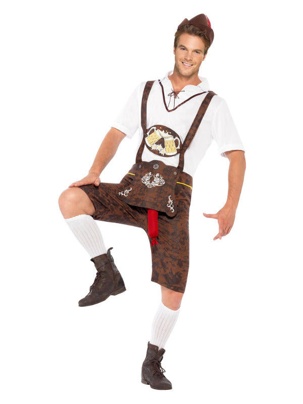 Brad Wurst Costume, Brown - 2