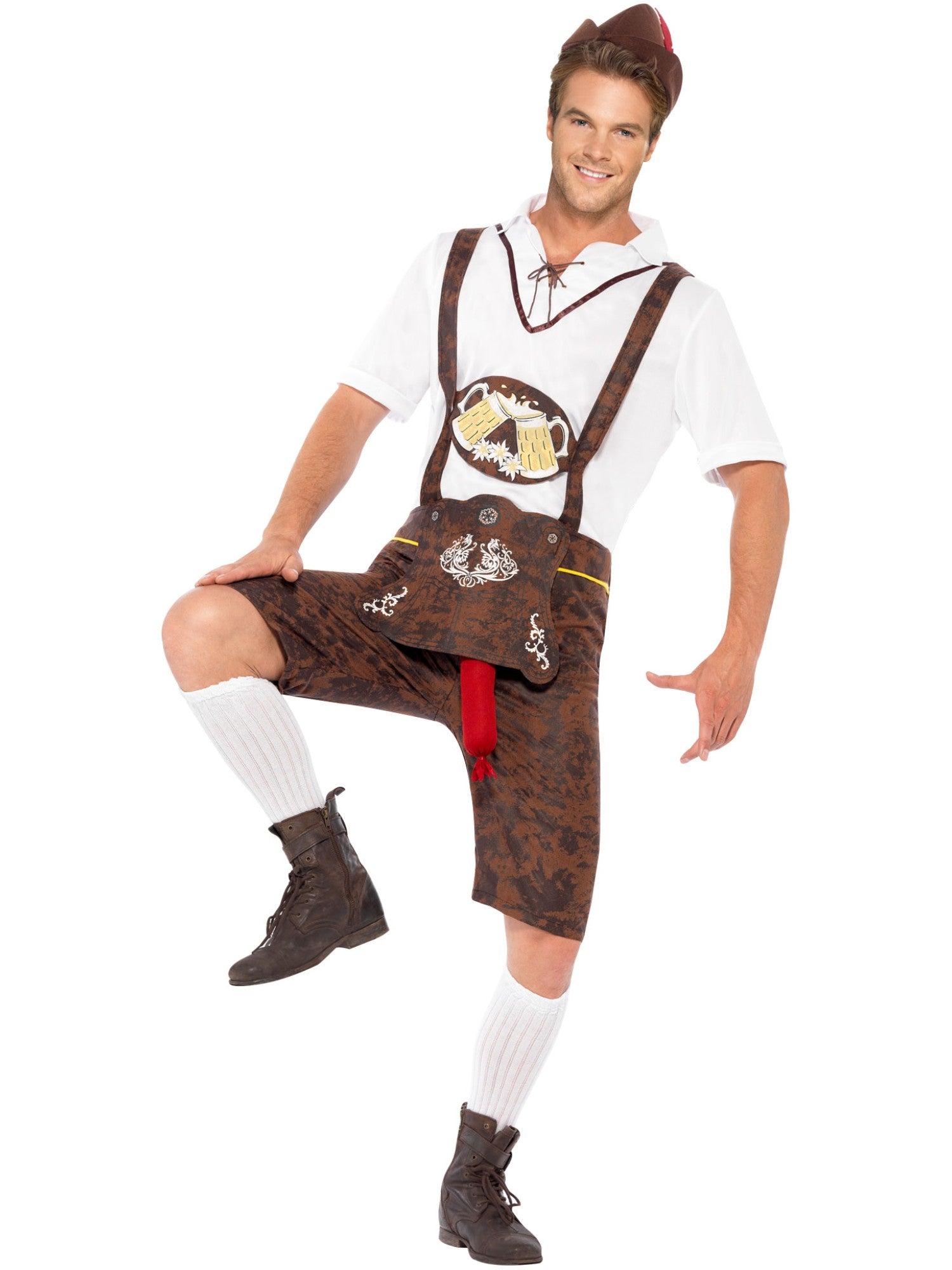 Brad Wurst Costume, Brown 1