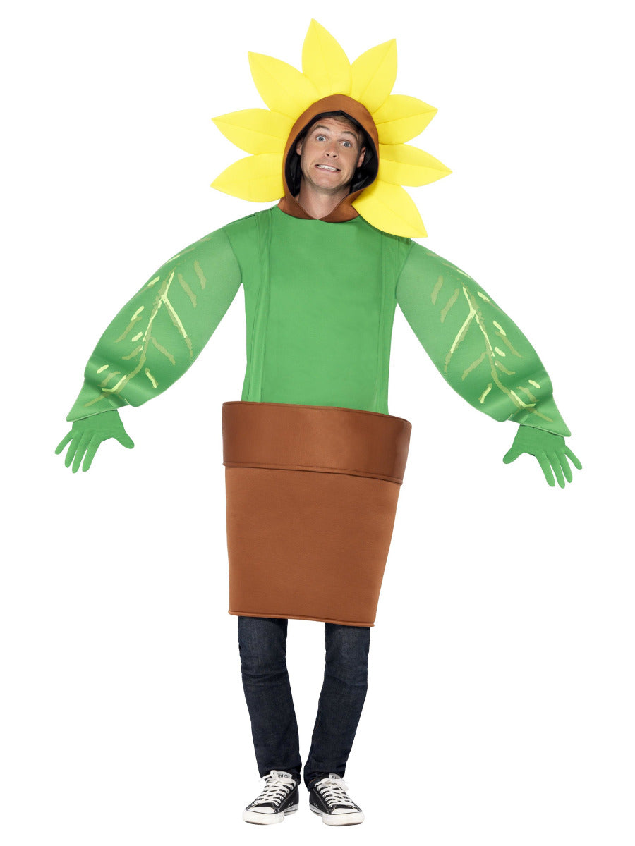 Sunflower Costume, with Top with Attached Hood - 5