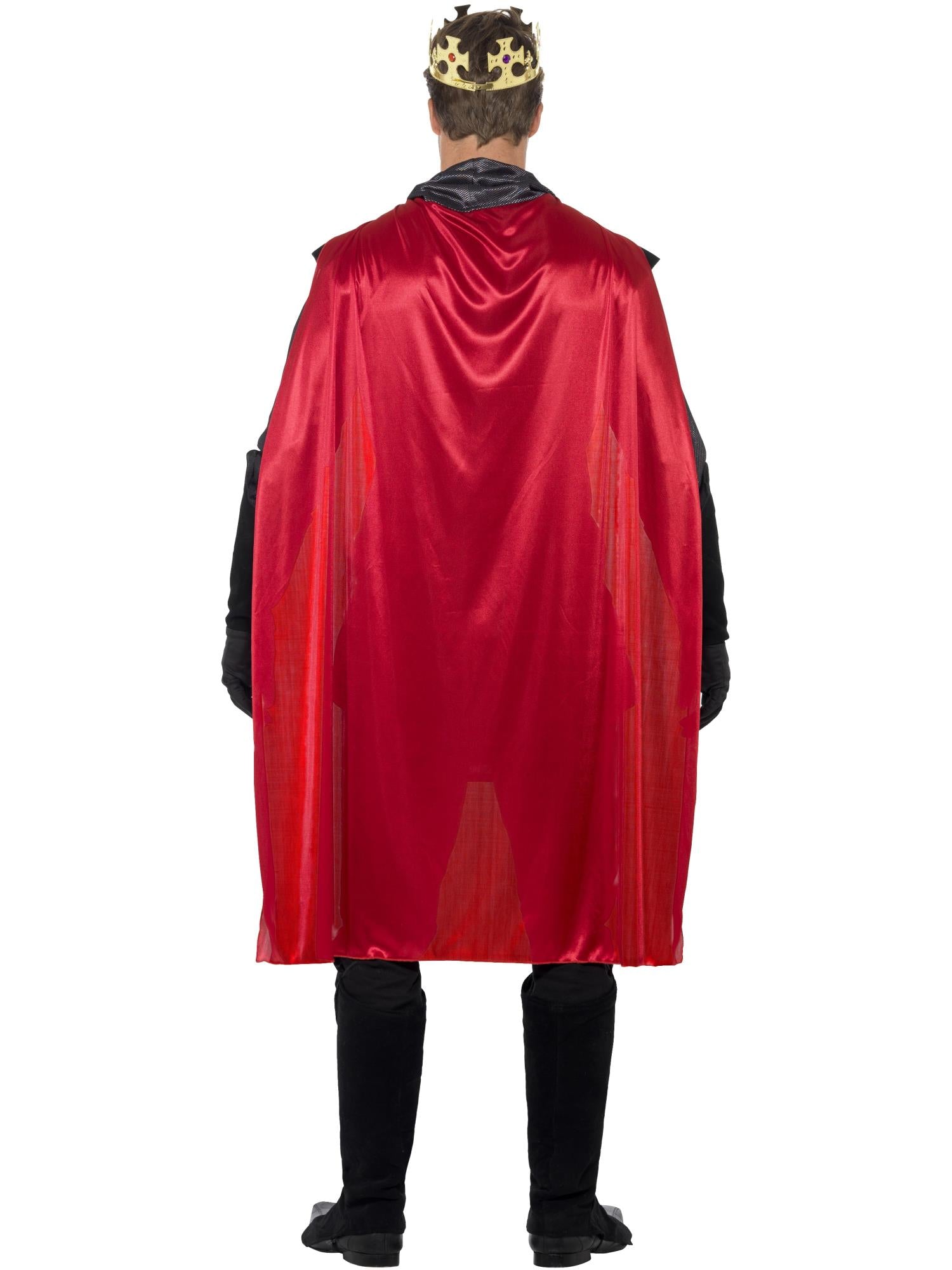 Deluxe King Arthur Costume, Black 2