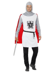 Knight Costume, Economy, White - 1