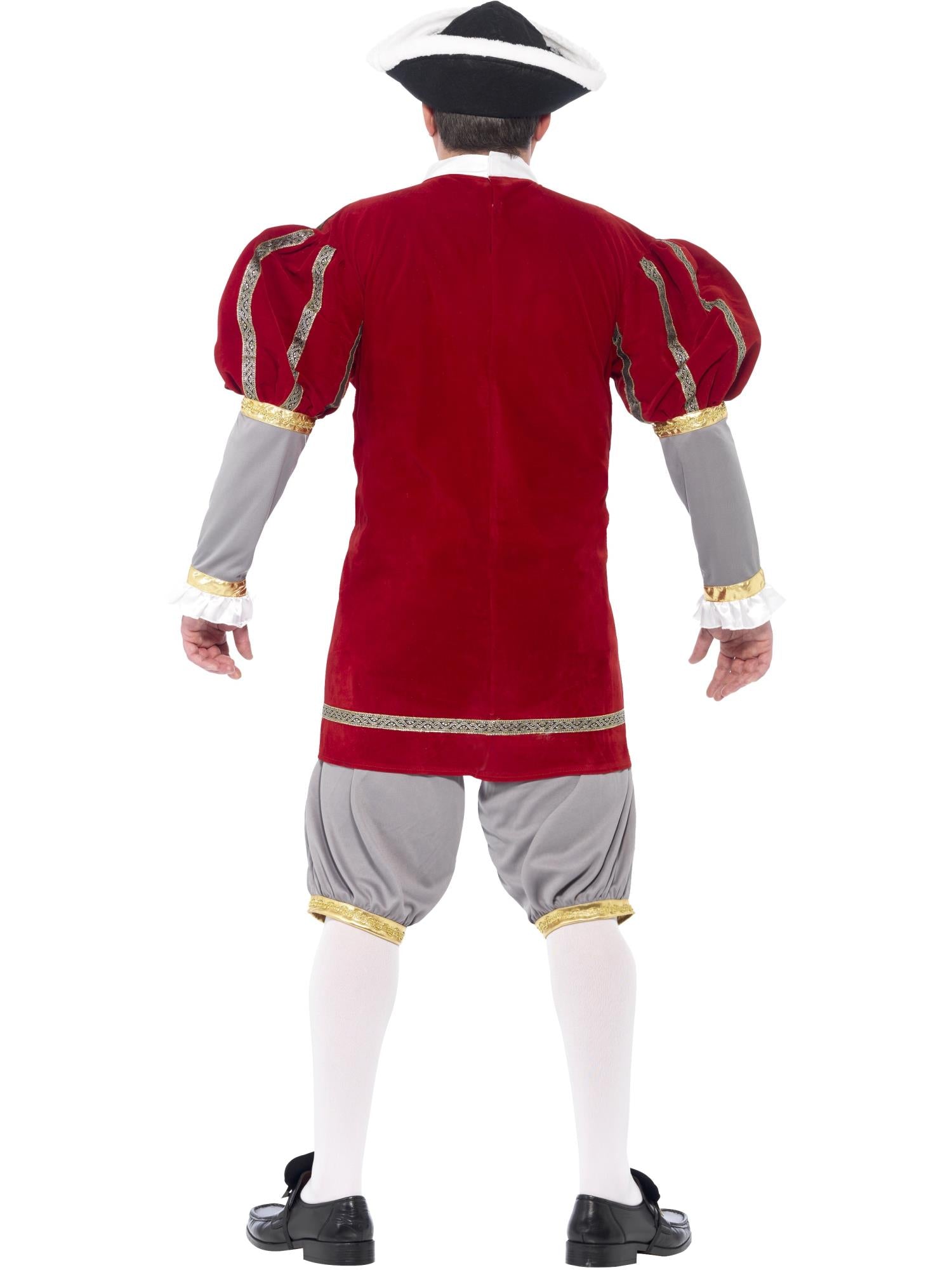 Deluxe Henry VIII Costume, Red 2