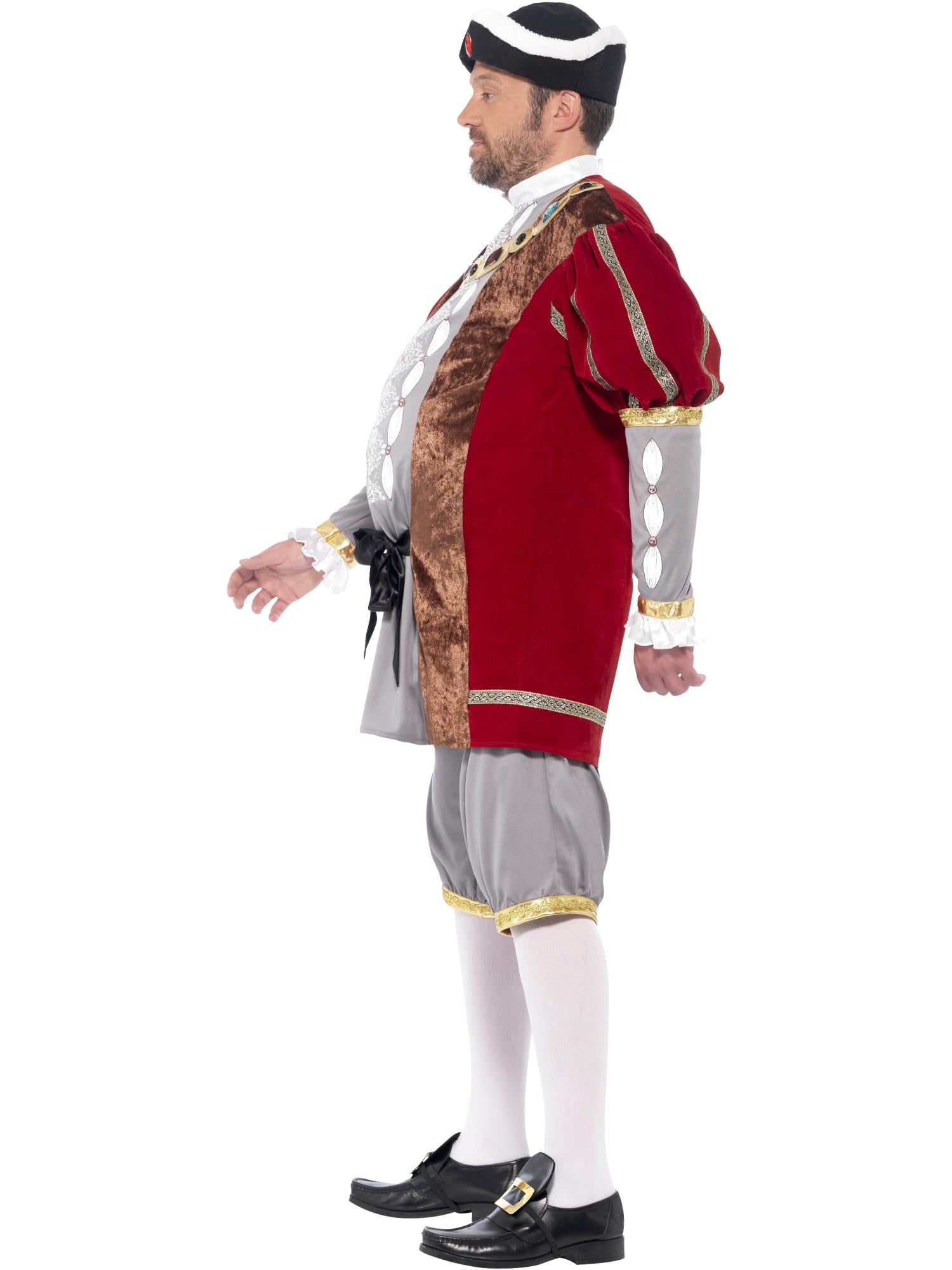 Deluxe Henry VIII Costume, Red 3