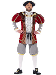 Deluxe Henry VIII Costume, Red 1