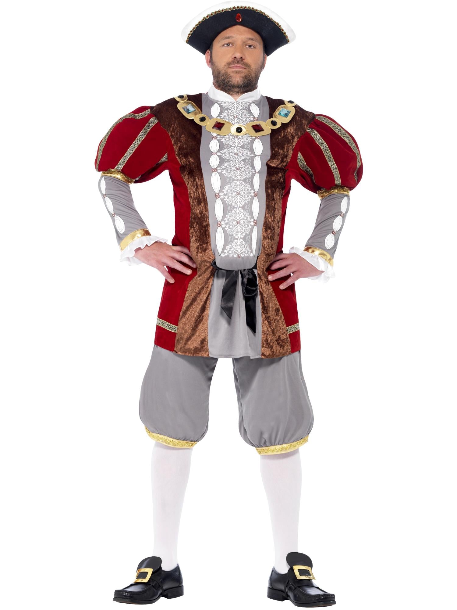 Deluxe Henry VIII Costume, Red 1