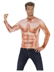 Realistic Muscle Top, Nude - 1