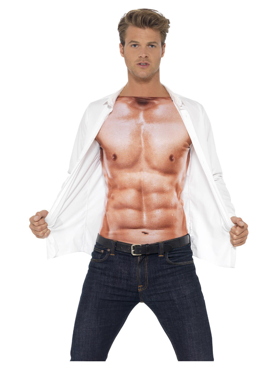 Realistic Muscle Top, Nude - 5