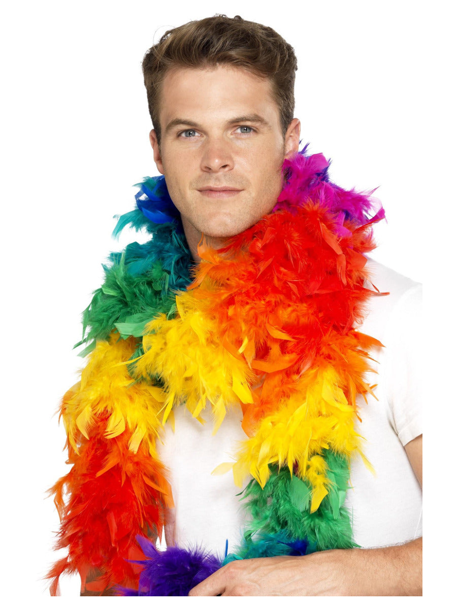 Feather Boa, 80g, Rainbow - 3