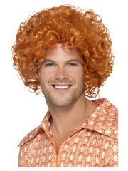 Curly Afro Wig, Ginger - 1